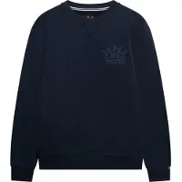 Superdry för män. M2014090A Athletic blå tröja (XL), Casual, Bomull