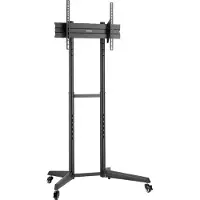Speaka Professional SP-TVC-300 TV-golvstativ 94,0 cm (37) - 177,8 cm (70) Golvstativ, Tiltbar, Justerbar i höjd