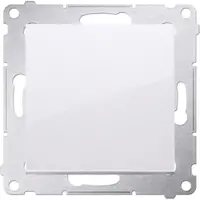 Kontakt-Simon DW1A.01/11, Plast, Vit, IP20, IP44, 250 V, 16 A, 75 mm