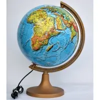 Zachem Globe 320 fysisk 3D, upplyst