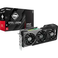 Asrock Rx 9070 Xt Dark Steel Legend 16gb Gddr6 Grafikkort
