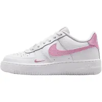 Nike Air Force 1 Mångsidiga Bekväma Låga Barn Basket Skor Barn sneaker Rosa Vit IO7403103 39