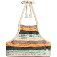 Superdry Crop Halter Crochet Ärmlös Topp