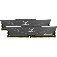 Team Group T-Force Vulcan Z DDR4-3200 - 16GB - CL16 - Dual Channel (2 pcs) - Intel XMP - Grå