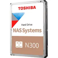 Toshiba N300 NAS - Hårddisk - 20 TB - inbyggd - 3.5 - SATA 6Gb/s - 7200 rpm - buffert: 512 MB