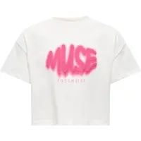 Kids Only T-shirt - Beskuren - KogDaphne - Cloud Dansare/Musa - - 13-14 år (158-164) - T-shirt