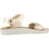 Geox Platta sandaler J SANDAL COSTAREI GI flickor - Guldfärgad - 31