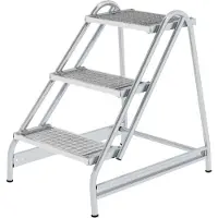MUNK Günzburger Steigtechnik Günzburger Steigtechnik 50054 Aluminium Arbetsplattform Montering med verktyg Arbetshöjd (max.): 2.7 m 12.6 kg
