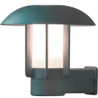 Konstsmide Heimdal 401-312 Utomhusväggbelysning Lågenergilampa, LED E27 60 W Silver