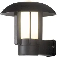 Konstsmide Heimdal 401-752 Utomhusväggbelysning Lågenergilampa, LED E27 60 W Svart