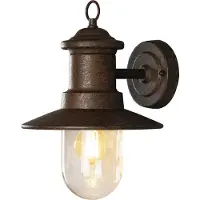 Konstsmide Napoli 7346-970 utomhus väggbelysning E27 60 W galler