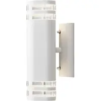 Konstsmide Modena vägglampa upp/ned GU10. 7516-250. Vit
