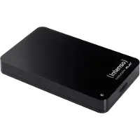 Intenso MEMORY PLAY - Hårddisk - 1 TB - extern (portabel) - 2.5 - USB 3.0 - 5400 rpm - buffert: 8 MB - svart