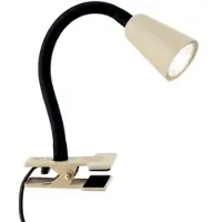 Orion Klämlampa Dotty, Creme / bärnsten, Vardagsrum / matsal, Metall, Modern, Klämlampa