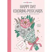 Happy Day Coloring Postcards (häftad, eng)