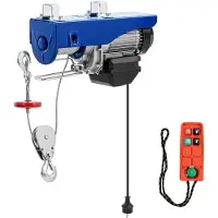 MSW Lyftvinsch - 1350 W - 800 kg - 12 m - Med fjärrkontroll