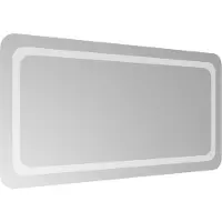 vidaXL Badrumsspegel LED 100x50 cm