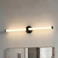 LUCANDE Vägglampa Melisa , Svart, Badrum, Glas, Modern, Vägglampa, sänglampa, sänglampa vägg