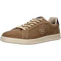 Bugatti Låg sneaker marinblå / brokad