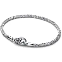 Pandora Moments Pave-lås armband 594462C01-19