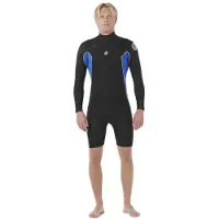 Rip Curl Dawn Patrol Spring 2/2 Mm Långärmad Shorty Med Dragkedja Fram För Dam