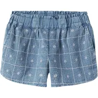 Name it Shorts - NkfHerta - Bleknad Denim - - 7 år (122) - Shorts