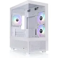 Thermaltake View 170 TG ARGB Snow White Microtower Datorchassi Vit