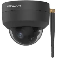 Foscam Netzwerkkamera D4Z (Black) WiFi IP Övervakningskamera 2304 x 1536 pixel