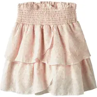 LMTD Kjol - NlfBibby - Antique White/Pink A Boo - - 9 år (134) - Kjol