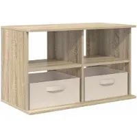 vidaXL TV-ställ med låda Sonoma-ek 79 x 40 x 48 cm