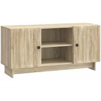 vidaXL TV-skåp Sonoma-ek 102 x 34,5 x 50 cm Konstruerat trä