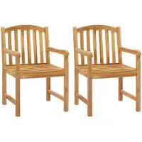vidaXL Handsnidade rosstolar 2 pcs Naturlig 58 x 60 x 90 cm