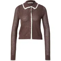 Abercrombie & Fitch Kofta brun / vit