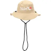 Quiksilver Sporthatt 'BUSHMASTER' beige / röd / vit