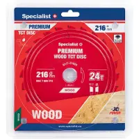 Specialist+ Sågklinga Specialist+ LMS2162430-T; 216x30x1,4 mm; Z24; 5°