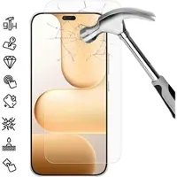 Mtp Products Honor 600 Lite Skärmskydd av härdat glas - 9H - Case Friendly - Genomskinlig