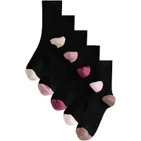 Next Sockor beigemelerad / rosé / puder / svart