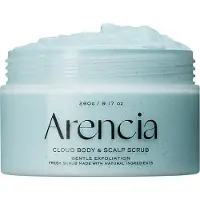 Arencia Fresh Cloud Body & Scalp Scrub French Mint & Lily Kroppsskrubb 260 g