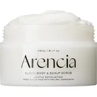 Arencia Fresh Cloud Body & Scalp Scrub White Tea & Neroli Kroppsskrubb 260 g