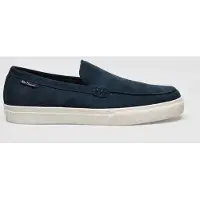 Ben Sherman Almer Mocka Herrnavy Loafers