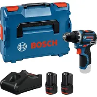 Bosch Skruvdragare/borr GSR 12V-32; 12 V; 2x3,0 Ah batt.