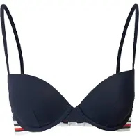 Tommy Hilfiger Underwear Bikiniöverdel marinblå / röd / vit