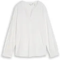 Tom Tailor Blus vit