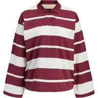 JJXX T-shirt 'JXVilma' burgunder / vit