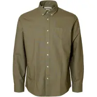 Selected Homme T-shirt 'Rick' grön