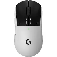 Logitech G PRO X2 SUPERSTRIKE - Mus - optisk - trådlös - 2.4 GHz - USB LIGHTSPEED-mottagare