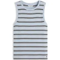 Tommy Hilfiger Stripe Slim Crew Neck Tank Top
