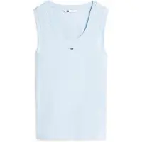 Tommy Hilfiger Tommy Jeans Ribbed Scoop Neck Slim Tank Top