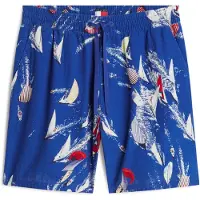Tommy Hilfiger Tommy Jeans Print Linen Blend Regular Shorts