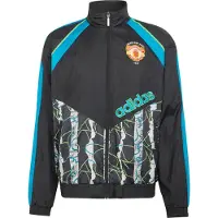 Adidas Manchester United Jacka 1990/92 - Svart - , storlek Small